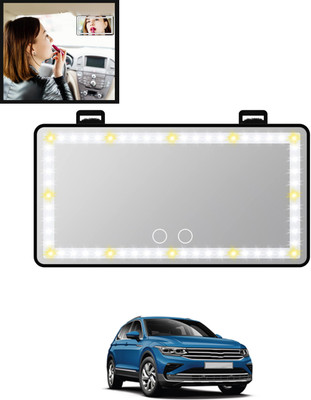 MATIES Manual Vanity Mirror For Volkswagen Universal For Car(Interior)