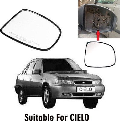 GS Grow n Shine Manual Driver Side, Rear View Mirror For Daewoo Cielo(Exterior, Right)