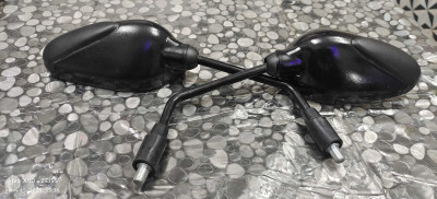 nirwana Manual Rear View Mirror, Passenger Side, Driver Side For Hero Splendor NXG(Left, Right)
