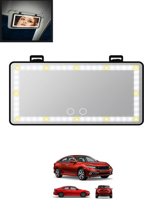 MATIES Manual Vanity Mirror For Honda Civic(Interior)
