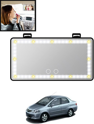 MATIES Manual Vanity Mirror For Honda Universal For Car(Interior)