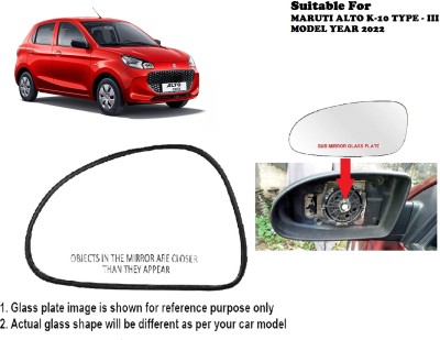 GS Grow n Shine Manual Passenger Side, Rear View Mirror For Maruti Suzuki Alto K10(Exterior, Left)