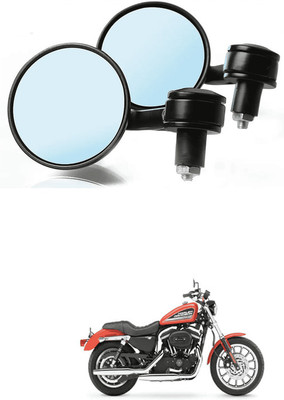 LOVMOTO Manual Rear View Mirror For Universal For Bike Universal For Bike(Left, Right)