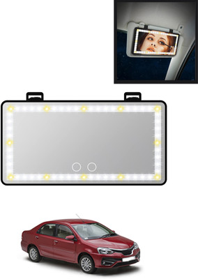 AYW Manual Vanity Mirror For Toyota Etios(Interior)