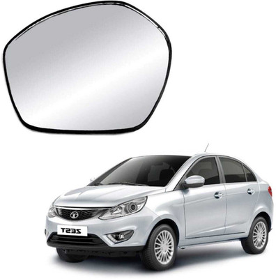 KING AUTO Manual Remote Passenger Side, Rear View Mirror For Tata Zest(Left, Exterior)