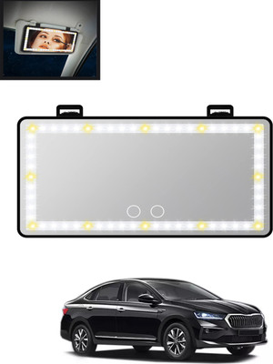 MATIES Manual Vanity Mirror For Skoda Universal For Car(Interior)