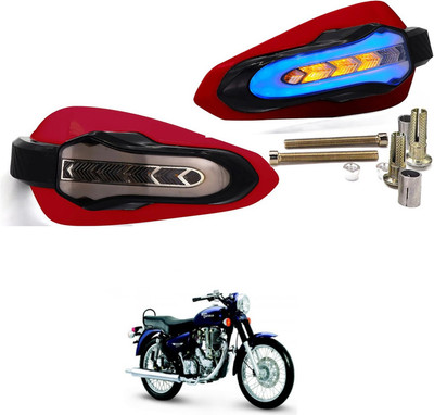 LOVMOTO Motorcycle Universal Handguards Aluminium Alloy Hand Guards Bar Handlebar SG61 Bike Crash Guard(Royal Enfield)
