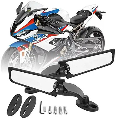 VermsBikers Manual Rear View Mirror For Universal For Bike Universal For Bike(Left, Right)