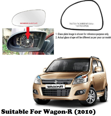 GS Grow n Shine Manual Passenger Side, Rear View Mirror For Maruti Suzuki WagonR(Exterior, Left)