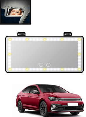 MATIES Manual Vanity Mirror For Volkswagen Universal For Car(Interior)