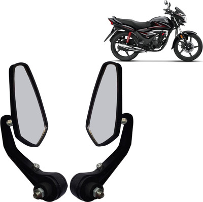 Vtrust Manual Rear View Mirror For Honda CB Shine(Left, Right)