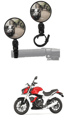 LOVMOTO Manual Rear View Mirror For TVS Max 4R(Left, Right)