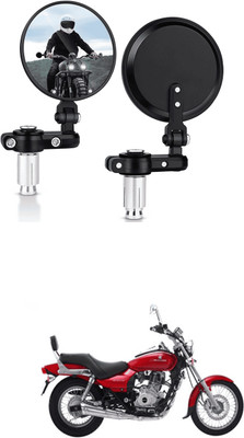 LOVMOTO Manual Rear View Mirror For Hero Pleasure(Left, Right)