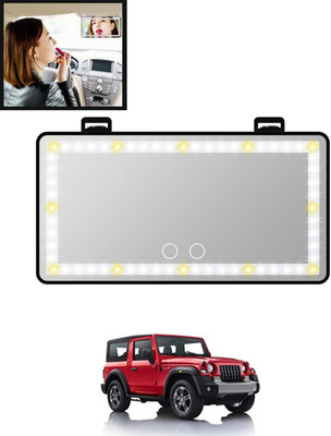 MATIES Manual Vanity Mirror For Mahindra Thar(Interior)