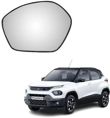 KING GENUINE Manual Remote Passenger Side, Rear View Mirror For Tata Universal For Car(Left, Exterior)
