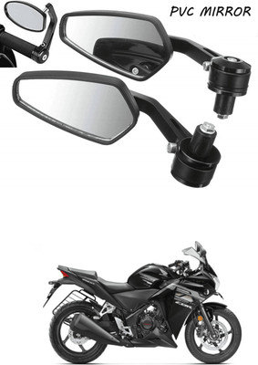 LOVMOTO Manual Rear View Mirror For Universal For Bike Universal For Bike(Left, Right)