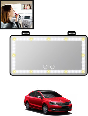 MATIES Manual Vanity Mirror For Skoda Rapid(Interior)