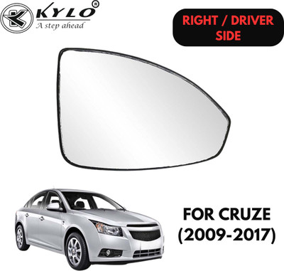 KYLO Manual Driver Side, Rear View Mirror For Chevrolet Cruze(Exterior, Right)