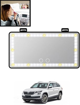 MATIES Manual Vanity Mirror For Skoda Universal For Car(Interior)