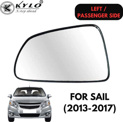 KYLO Manual Passenger Side, Rear View Mirror For Chevrolet Sail(Exterior, Left)
