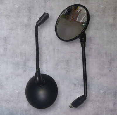 RED ALIENS Manual Rear View Mirror For Royal Enfield Classic 500, Hunter 350, Meteor 350, Thunderbird 350, Classic 350(Right, Left)
