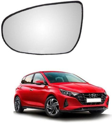 KING GENUINE Manual Remote Passenger Side, Rear View Mirror For Hyundai i20(Left, Exterior)