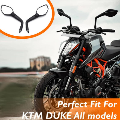 nirwana Manual Rear View Mirror For KTM Duke 200, Duke 390(Left, Right)