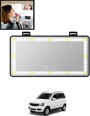 MATIES Manual Vanity Mirror For Mahindra Quanto(Interior)