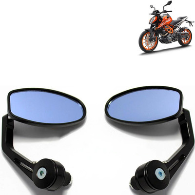 bikeworld Manual Rear View Mirror For KTM Duke 390(Left, Right)