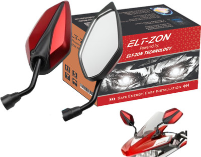 ELTZON Manual Rear View Mirror For Universal For Bike Duke 390(Left, Right)