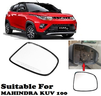 Shubh Auto Manual Driver Side, Rear View Mirror For Mahindra KUV 100(Exterior, Right)