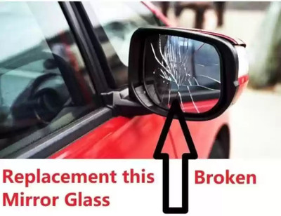 GS Grow n Shine Manual Driver Side, Rear View Mirror For Toyota Fortuner(Exterior, Right)