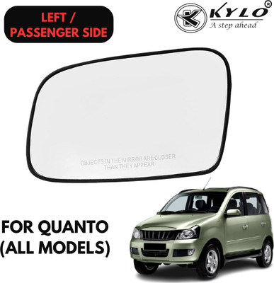 KYLO Manual Passenger Side, Rear View Mirror For Mahindra Quanto(Exterior, Left)