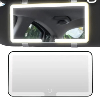 apmfashion Power Vanity Mirror For Universal For Car Universal For Car(Interior)