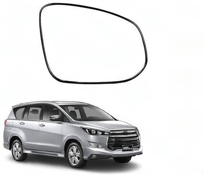 KING GENUNE Manual Remote Driver Side, Rear View Mirror For Toyota Innova(Right, Exterior)