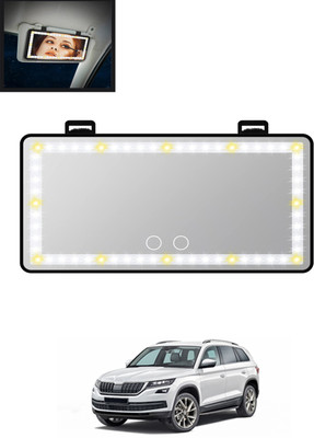 MATIES Manual Vanity Mirror For Skoda Universal For Car(Interior)