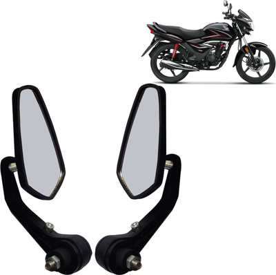 DvineAutoFashionZ Manual Rear View Mirror For Honda CB Shine(Left, Right)
