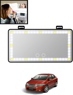 MATIES Manual Vanity Mirror For Honda Universal For Car(Interior)