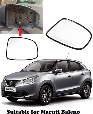 GS Grow n Shine Manual Driver Side, Rear View Mirror For Maruti Suzuki Baleno(Exterior, Right)