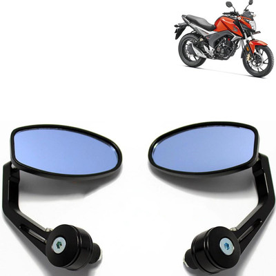 Vtrust Manual Rear View Mirror, Driver Side For Honda Universal For Bike(Left, Right)