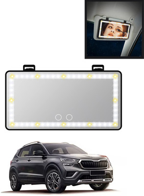 AYW Manual Vanity Mirror For Skoda Universal For Car(Interior)