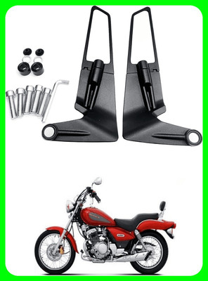 Atonyak Manual Blind Spot Mirror For Honda CB Twister(Left, Right)