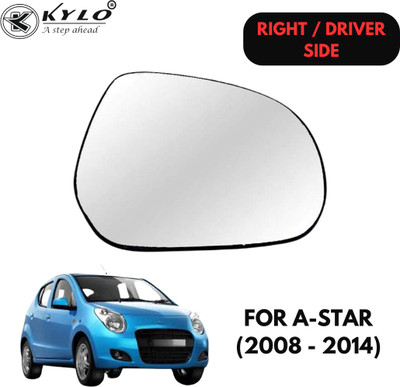 KYLO Manual Driver Side, Rear View Mirror For Maruti Suzuki A-Star(Exterior, Right)