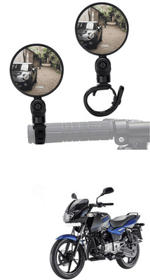 LOVMOTO Manual Rear View Mirror For Bajaj Pulsar 150 DTS-i(Left, Right)