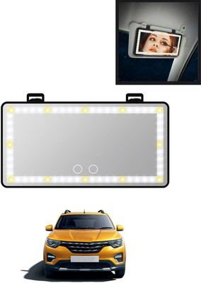 AYW Manual Vanity Mirror For Renault Universal For Car(Interior)