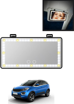 AYW Manual Vanity Mirror For Tata Nexon(Interior)