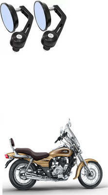 PRTEK Manual Rear View Mirror For Bajaj Avenger 220 DTS-i(Left, Right)