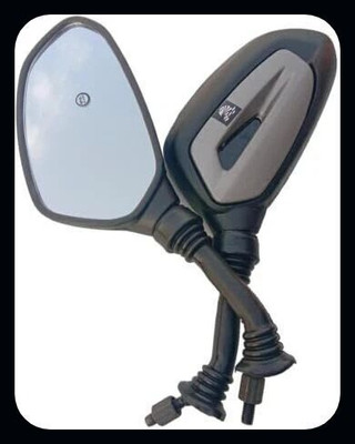 Vtrust Manual Dual Mirror, Passenger Side For Hero Maestro(Left, Right)