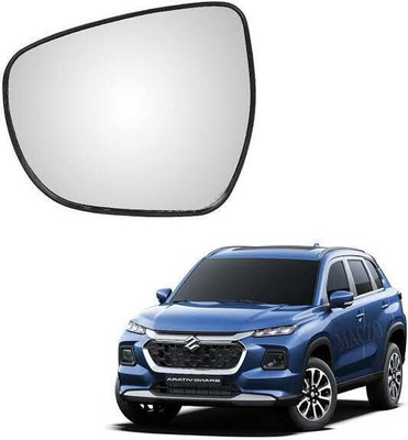 KING GENUNE Manual Remote Passenger Side, Rear View Mirror For Maruti Suzuki Grand Vitara(Left, Exterior)