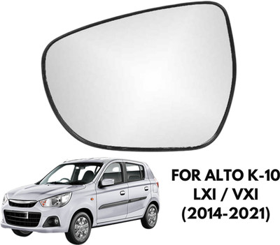 KYLO Manual Passenger Side, Rear View Mirror For Maruti Suzuki Alto K10(Exterior, Left)